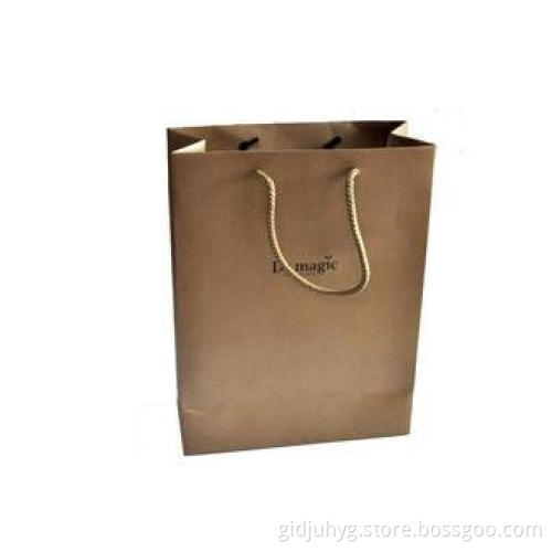 Card Paper Packaging Bags With Handles, Promotional Paper S